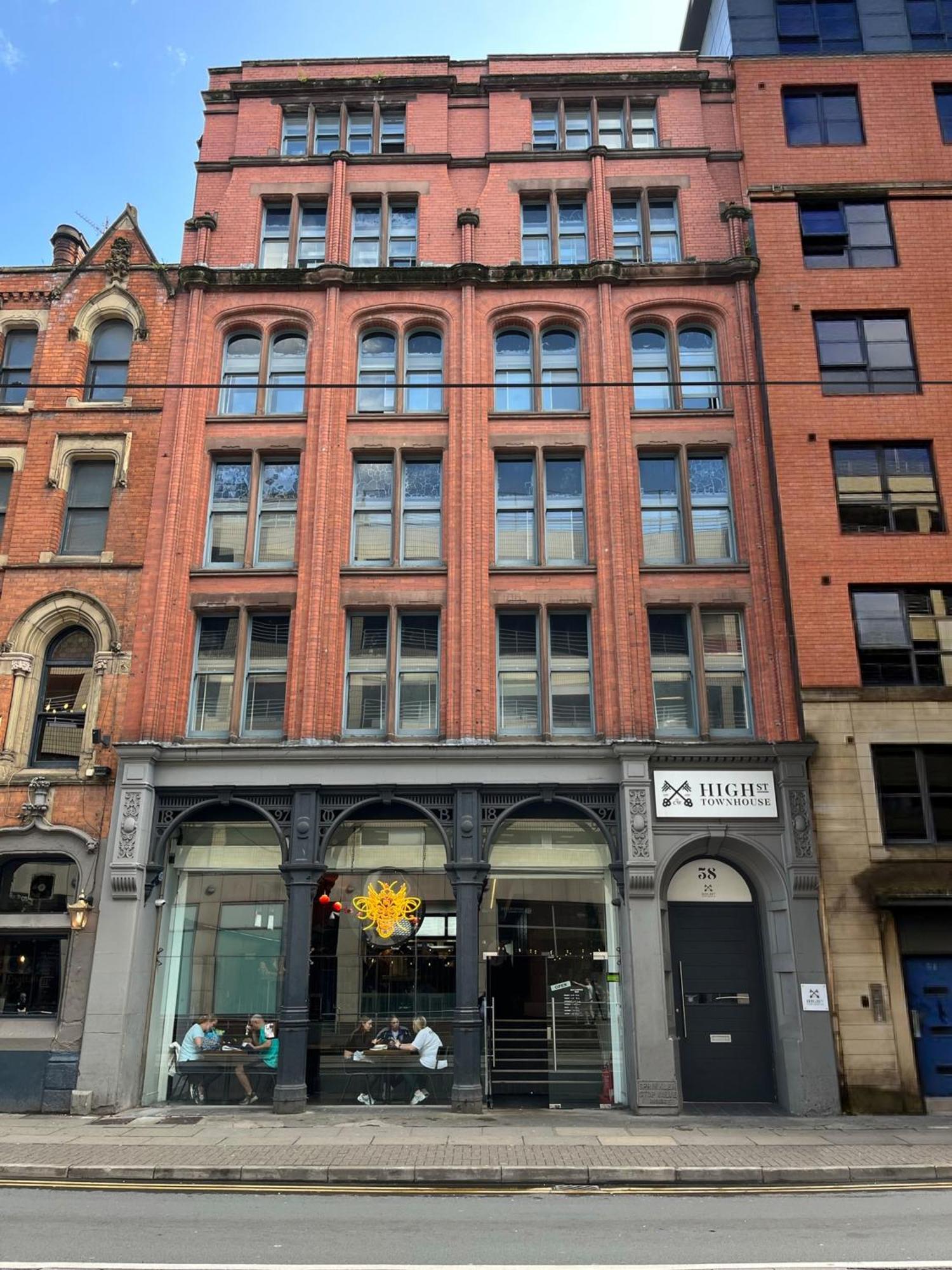Aparthotel High Street Town House Manchester Exteriér fotografie